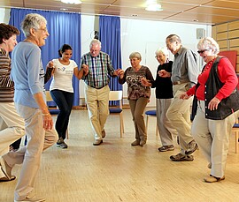 Banner Trittsicher durchs Leben Schulung