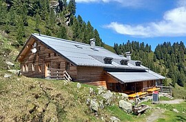 Banner Gebirgswanderung in den Kitzbüheler Alpen (Tag 1)