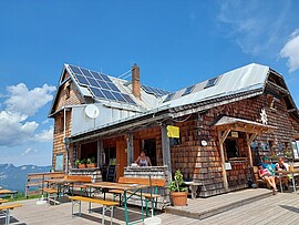 Banner Gebirgswanderung im Toten Gebirge (Tag 1)